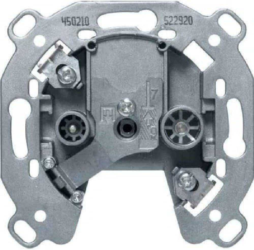 Berker 450210 Antennen-Steckdose 2Loch TV,FM, Einzeldose Mesch Shop Berker 450210 Antennen-Steckdose 2Loch TV,FM, Einzeldose Mesch Shop